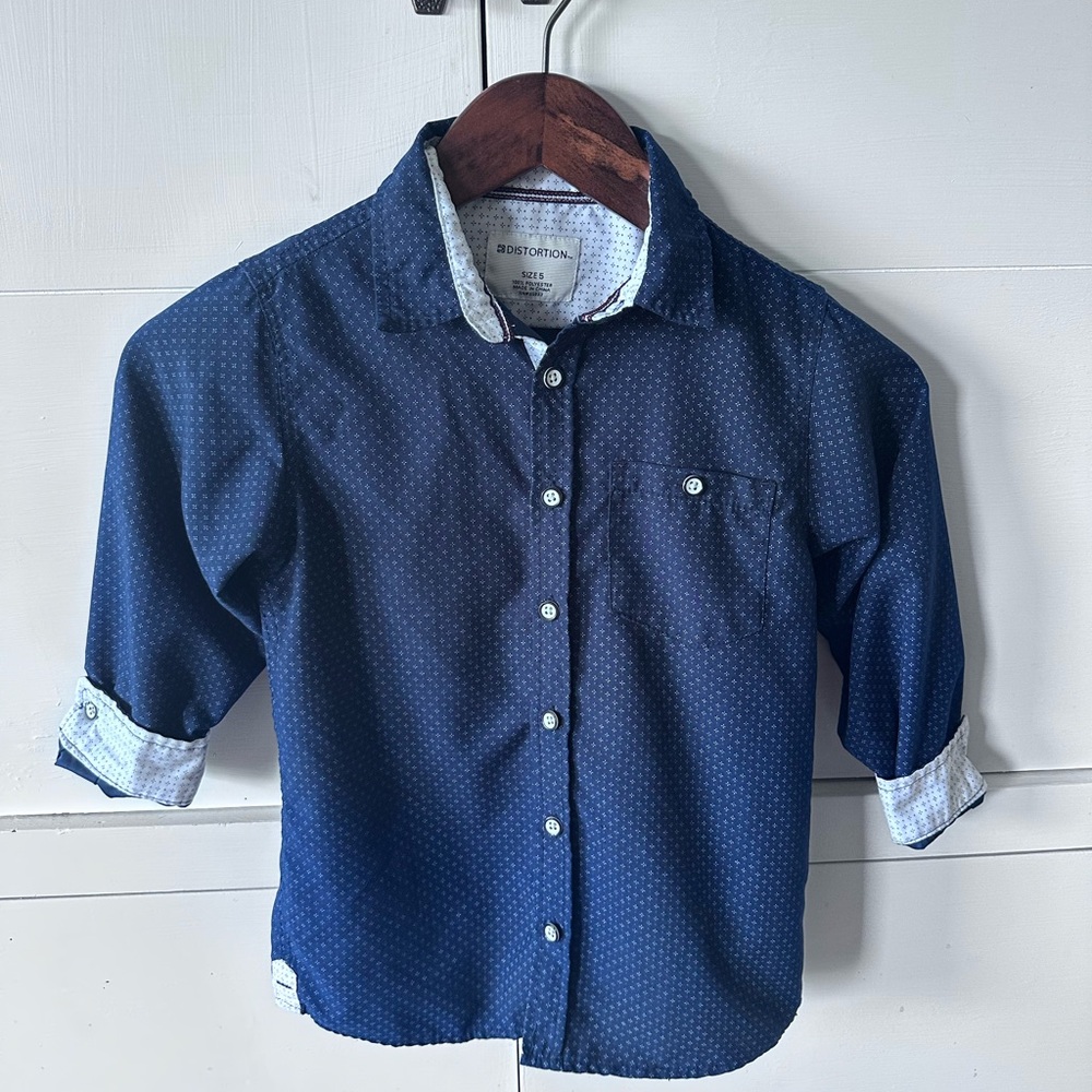 Distortion Patterned Shirt